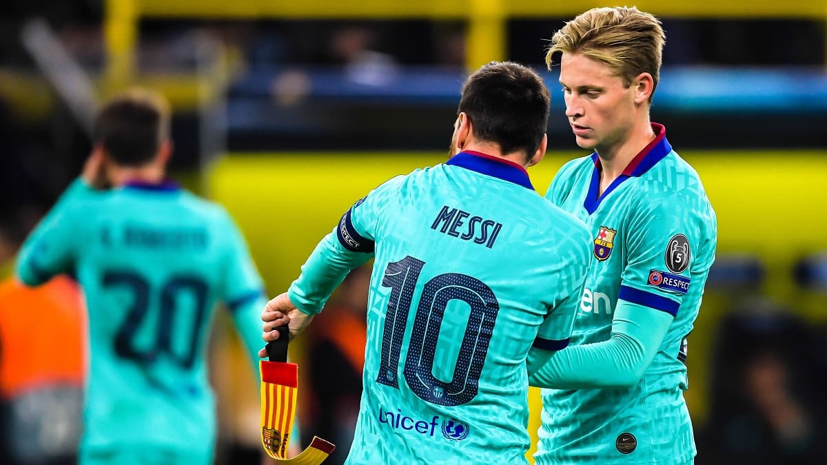 De Jong et Messi, au Barça De Jong et Messi, au Barça