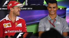 Sebastian Vettel et Pascal Wehrlein