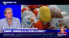 Salmonelles dans les Kinder: pour l'ONG Foodwatch, "on ne sait rien des contrôles de Ferrero"