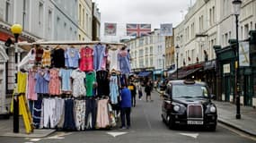 Une rue de Notting Hill à Londres, le 8 août 2017