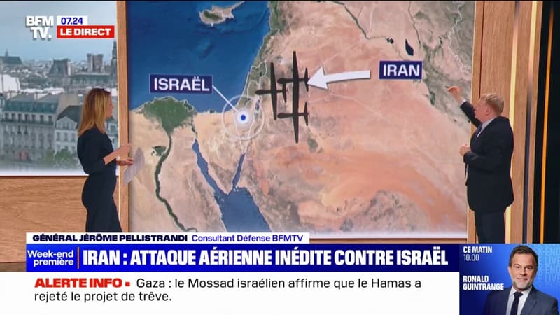 99% des drones iraniens lancés sur Israël ont été interceptés, selon Tsahal