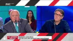 François Asselineau sur le plateau des GG