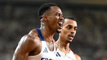 Mondiaux d'athlétisme: le 4x400 m masculin français en argent