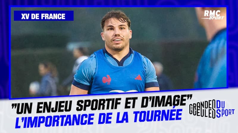 XV de France : "Cette tournée est importante sportivement et pour l'image de l'équipe" exprime Philippe Saint-André