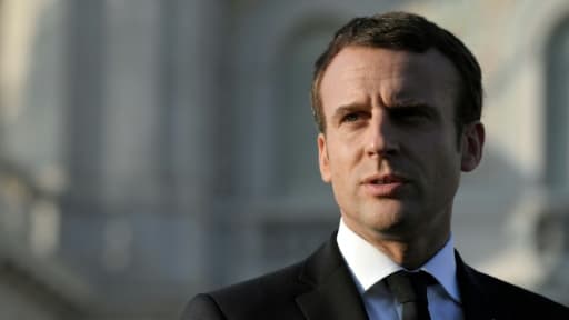 Le président Emmanuel Macron à Trieste, le 12 juillet 2017