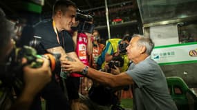 Fabio Cannavaro et Bruno Genesio en Chine