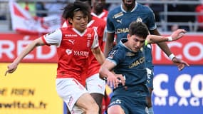 Leonardo Balerdi lors du match de Ligue 1 entre l'OM et Reims - le 29/03/2025