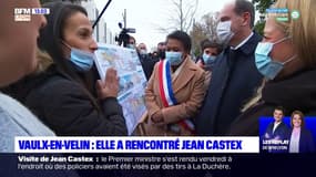 Jean Castex en déplacement à Vaulx-en-Velin
