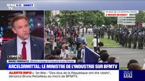 Marc Ferracci : Nationalisation d'Arcelormittal "pas à l'ordre du jour" - 01/05