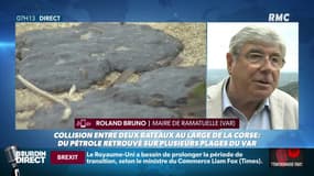 Pétrole échoué dans le Var: "On ferme les plages au public car ce fioul lourd est toxique" 