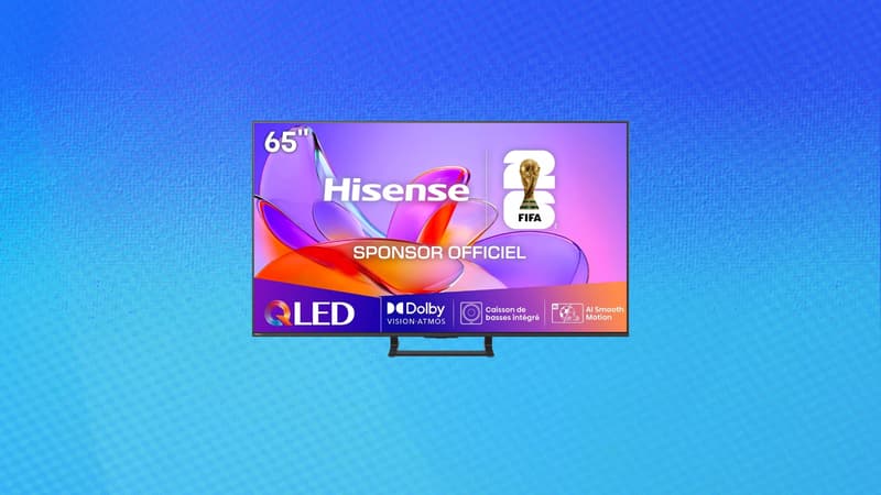 Voici la TV QLED Hisense XXL qui se vend par palette depuis son nouveau prix bas chez Boulanger