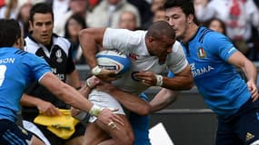 Jonathan Joseph, auteur d'un triplé contre l'Italie
