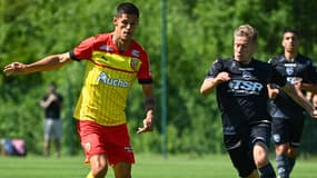 Florian Sotoca avec Lens en amical, le 8 juillet 2022