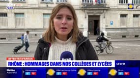 Rhône: hommages à l'enseignant tué à Arras dans les collèges et lycées