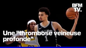 Qu’est ce que la “thrombose veineuse” qui privera Victor Wembanyama de la fin de la saison régulière de NBA 
