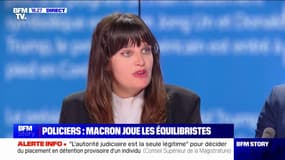 Policier en détention provisoire à Marseille: "Il y a besoin de rassurer aujourd'hui sur le fait que la loi s'applique à tous, y compris aux policiers", pour Alma Dufour (LFI)