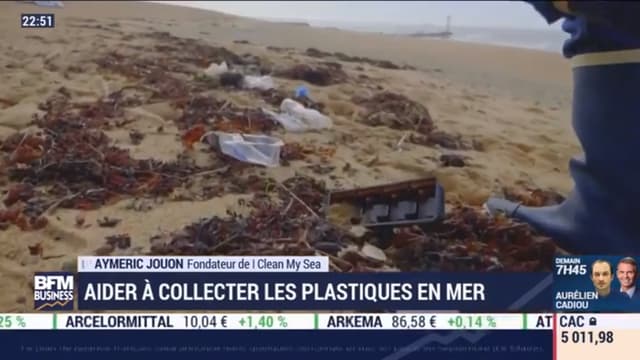 “I Clean My Sea” collecte les plastiques en mer