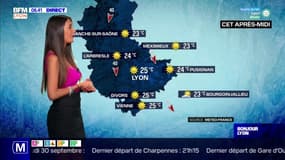 Un temps ensoleillé sur la région lyonnaise ce mardi et des températures estivales, jusqu'à 25°C à Lyon dans l'après-midi