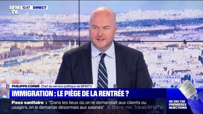 Phiippe Corbé: "Le Rassemblement national se retrouve concurrencé sur sa droite sur les questions d'immigration"
