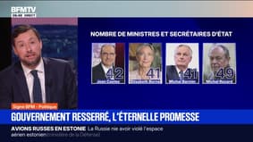 ÉDITO - Gouvernement resserré, l'éternelle promesse: "Très peu de Premiers ministres y sont parvenus"