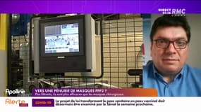 Curel : "Il y a suffisamment de masques FFP2 pour équiper tout le monde"