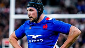 François Cros avec le XV de France