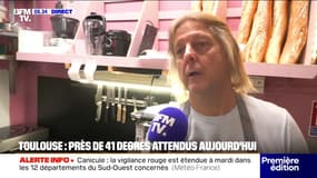 Canicule à Toulouse: les commerçants s'adaptent aux fortes chaleurs