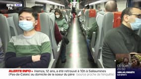 À bord du Paris-Milan de la compagnie ferroviaire Trenitalia