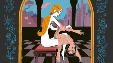 Détail de la couverture de la BD "Peau d'homme" de Hubert et Zanzim