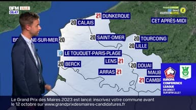 Météo Nord-Pas-de-Calais: des pluies tout au long de la journée, 21°C à Dunkerque et à Lens