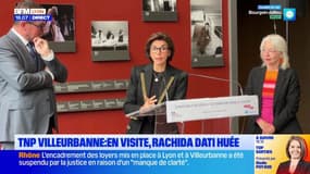 Théâtre National Populaire de Villeurbanne : Rachida Dati huée durant sa visite