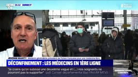 Déconfinement: Jérôme Marty, médecin généraliste, assure "ne pas avoir de garantie quant à la non-violabilité du secret médical"