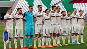 La sélection bulgare de football, à Al-Rayyan le 29 mars 2022