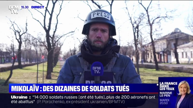 Mikolaïv: après le bombardement d'un site militaire, les opérations de sauvetage se poursuivent