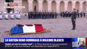 La sonnerie aux morts retentit en hommage à Maxime Blasco