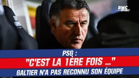 Lens 3-1 : "C'est la première fois que je vois ça", Galtier n'a pas reconnu son équipe