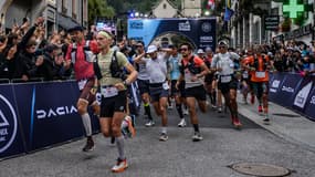 Le départ de l'UTMB 2025, le 29 août à Chamonix