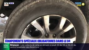 Alpes-de-Haute-Provence: plusieurs villes concernées par l'obligation des pneus neige