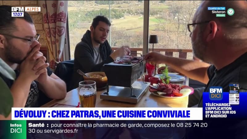 Dévoluy: la cuisine conviviale et généreuse chez Patras