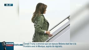 "Je m'en fiche complètement": la veste de Melania Trump à la rencontre d'enfants sans-papiers choque