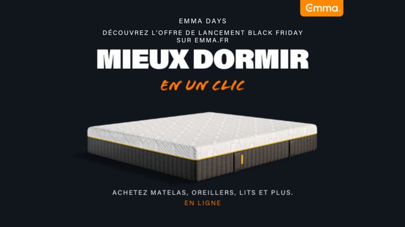 N'attendez pas le Black Friday pour refaire votre literie à petit prix, jusqu'à -50% pendant les Emma Days