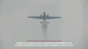 Des avions "faiseurs de pluie" en Thaïlande
