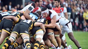 L'affrontement a été serré jusqu'au bout entre le Stade Toulousain et les Wasps (20-20).