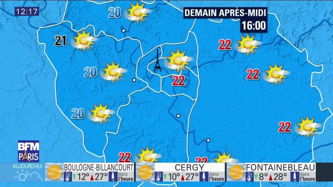 Meteo Paris Ile De France Du 8 Juin Un Apres Midi Chaud Et Ensoleille