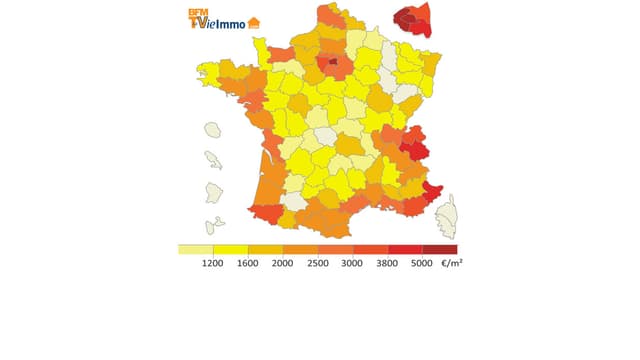 Découvrez les nouveaux prix de l'immobilier en France.