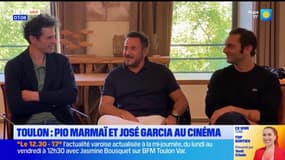 Pio Marmaï et José Garcia étaient à Toulon pour l'avant-première de "À toute allure"