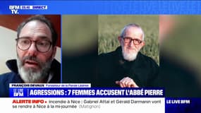 Abbé Pierre accusé d'agressions sexuelles: pour François Devaux (La Parole Libérée), "une absence de transparence continue"