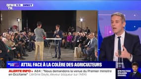 Attal face à la colère des agriculteurs - 20/01 