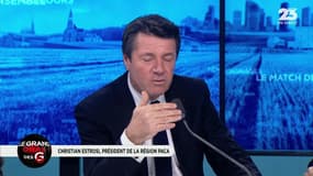 Le Grand Oral de Christian Estrosi, président de la région PACA - 14/02