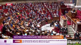 Rentrée parlementaire très agitée à l'Assemblée nationale 